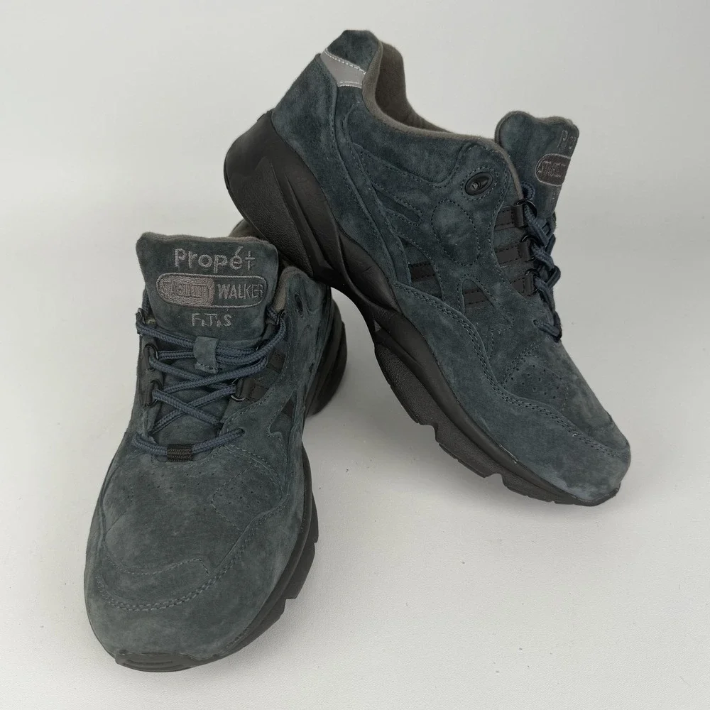 Propet Stability Walker M2034 Men's Casual Shoe BLUE Size 7‎